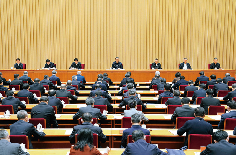 2020年11月16日至17日，中央全面依法治國工作會(huì)議在北京召開。習(xí)近平總書記出席會(huì)議并發(fā)表重要講話。